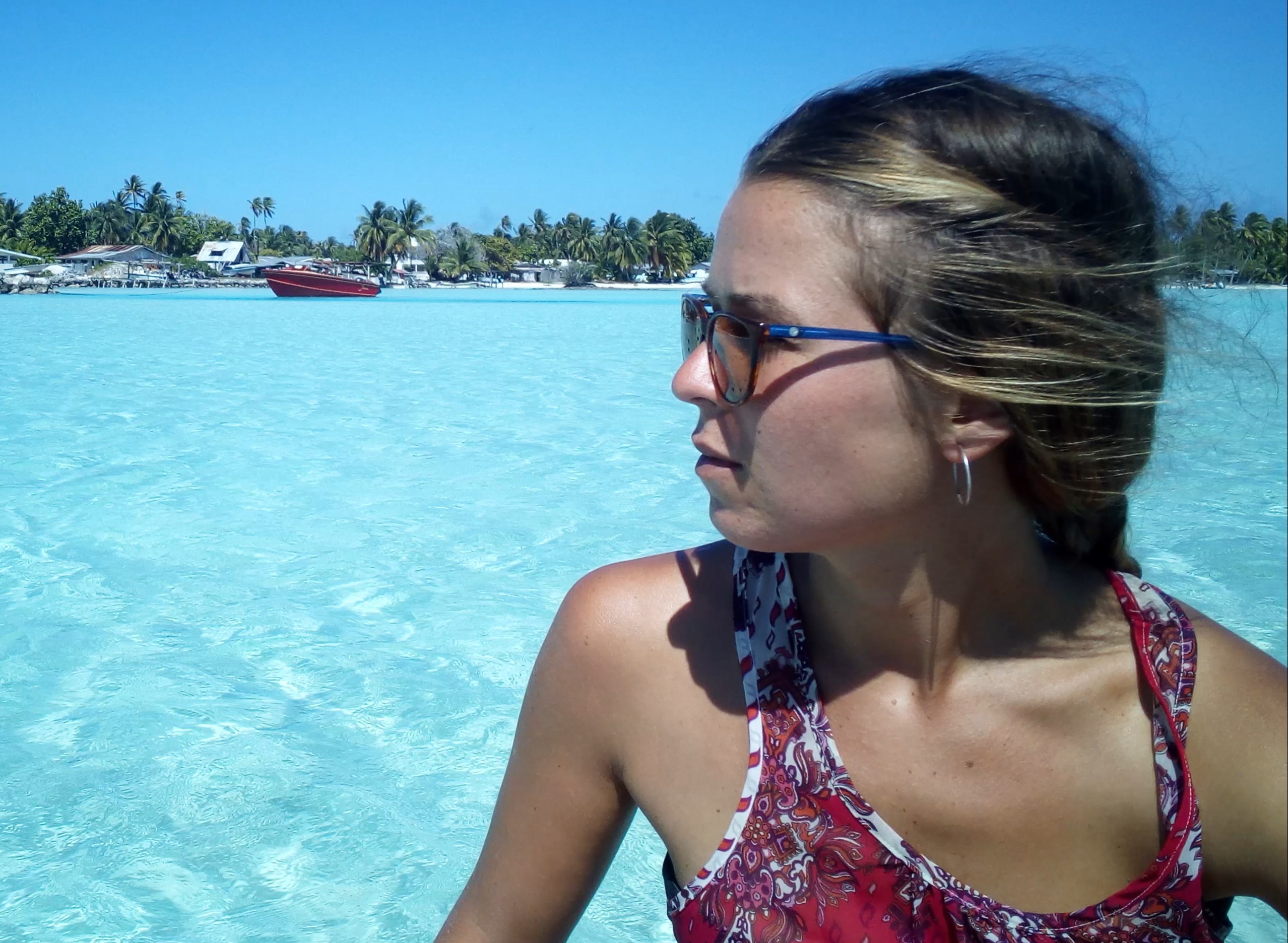 Rocío Gandarias navega en el  Cirrus  hasta Nueva Zelanda y tiene 2 niños.