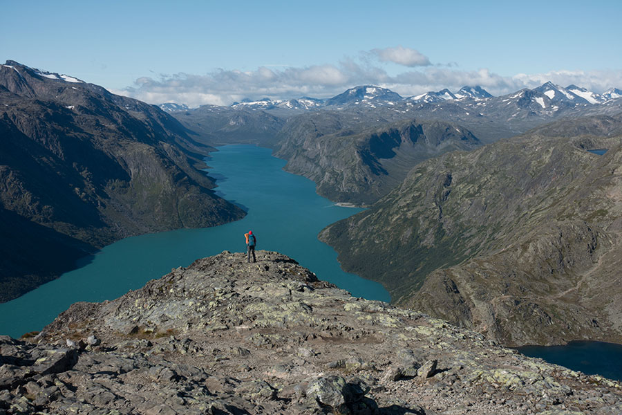 Iñaki Diaz de Etura. travesía de Noruega a pie.