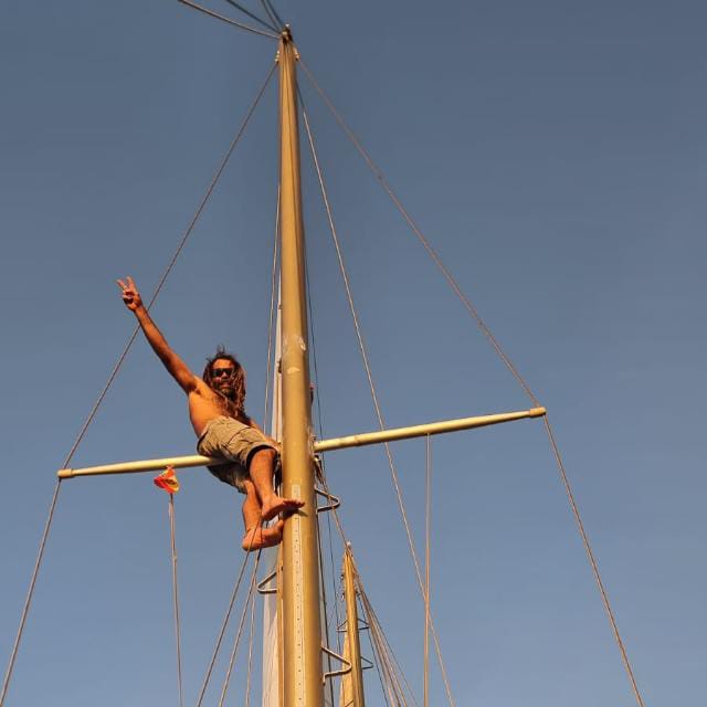 Justin Kusevic Niz. Encuentro con una ballena en la travesía del Atlántico.